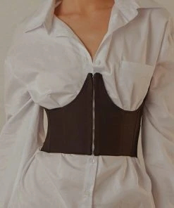 Peppermayo Exclusive Summer Fade Underbust Corset - Black New & Most Loved