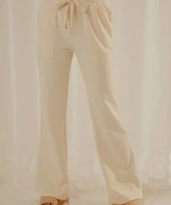 Peppermayo Exclusive Lira Flare Trackpant - Creme New & Most Loved 9 Peppermayo Exclusive Lira Flare Trackpant - Creme New & Most Loved