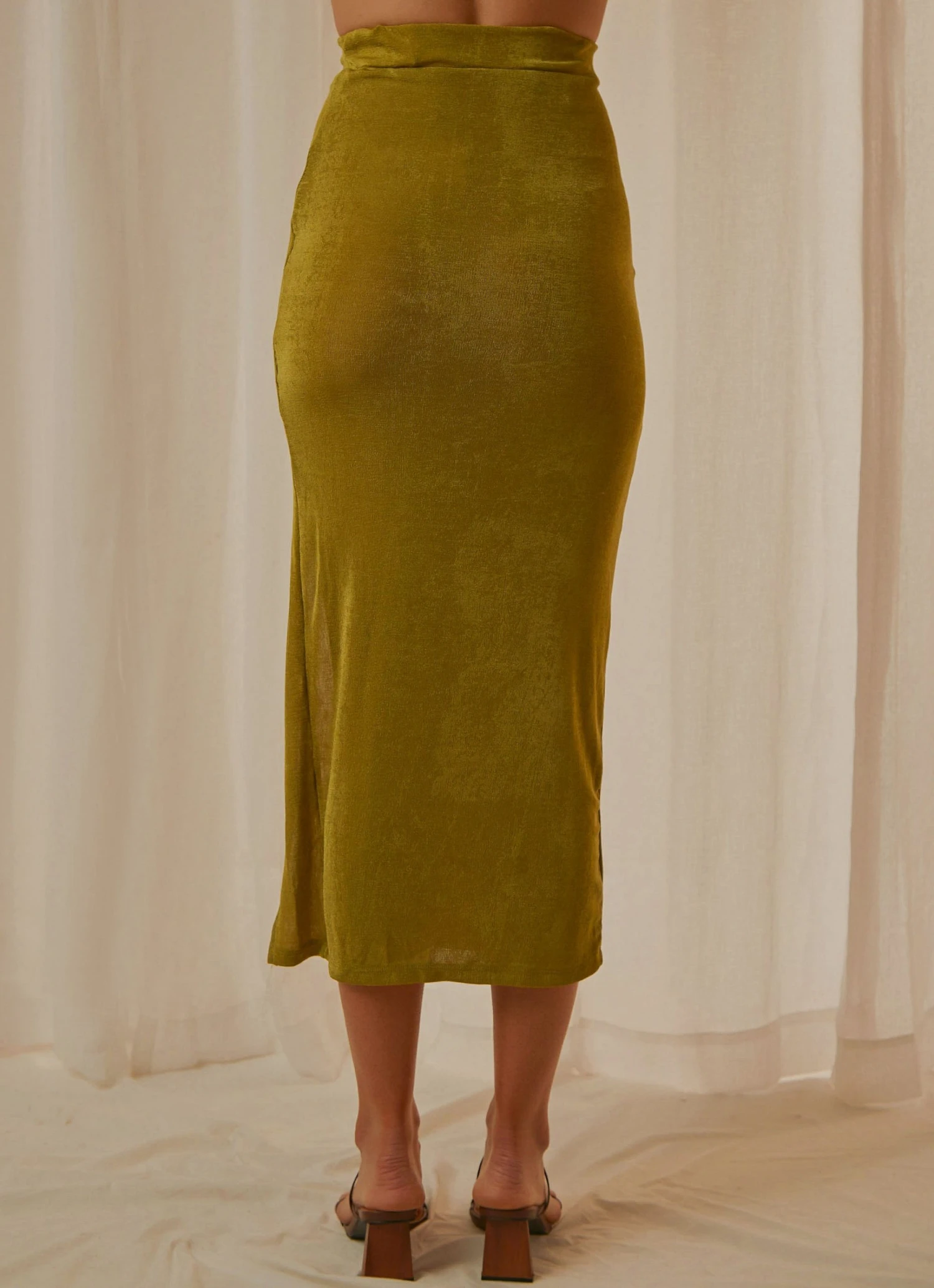 Peppermayo New & Most Loved Heart Of Glass Midi Skirt - Green 5 Peppermayo New & Most Loved Heart Of Glass Midi Skirt - Green