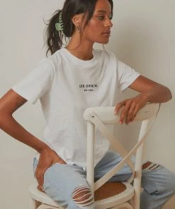 Lee Classic Tee - White Night