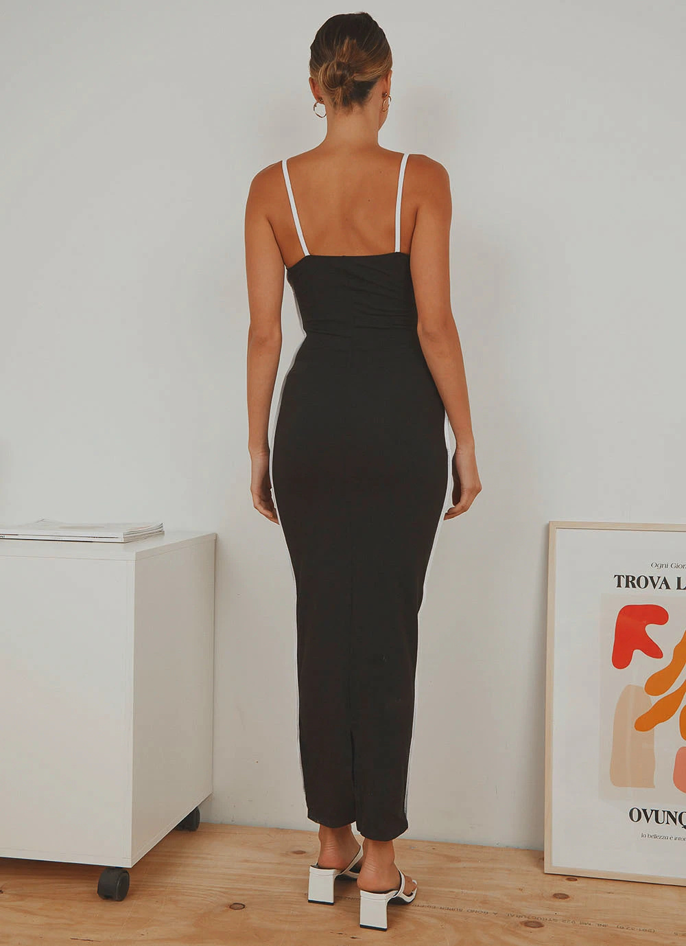 Peppermayo New Dresses Sporty Chic Maxi Dress - White 5 Peppermayo New Dresses Sporty Chic Maxi Dress - White