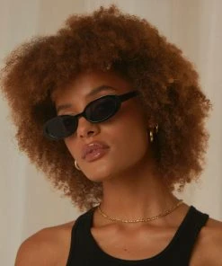 Peppermayo New & Most Loved Poolside Mimosas Sunglasses - Black