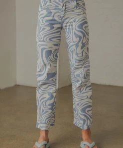 Peppermayo New & Most Loved Serena Pants - Blue Print
