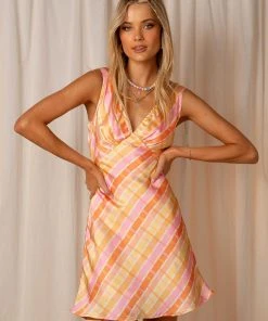 Peppermayo Exclusive New & Most Loved Audrey Vintage Slip Dress - Splice Check 14 Peppermayo Exclusive New & Most Loved Audrey Vintage Slip Dress - Splice Check
