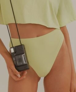 Vacancy Supply New & Most Loved Sundance High Waisted Bottoms - Lime