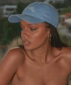 Riley Hubatka X Peppermayo The Hideaway Dad Cap - Azure