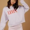 Levi's New & Most Loved Graphic Diana Crew - Lavender Frost