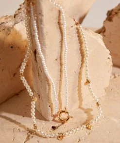 Peppermayo Ocean Eyes Necklace Set - Pearl New & Most Loved