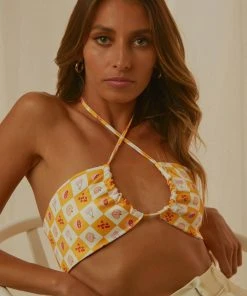 Peppermayo Exclusive New & Most Loved Frankie Crop - Fruity Check