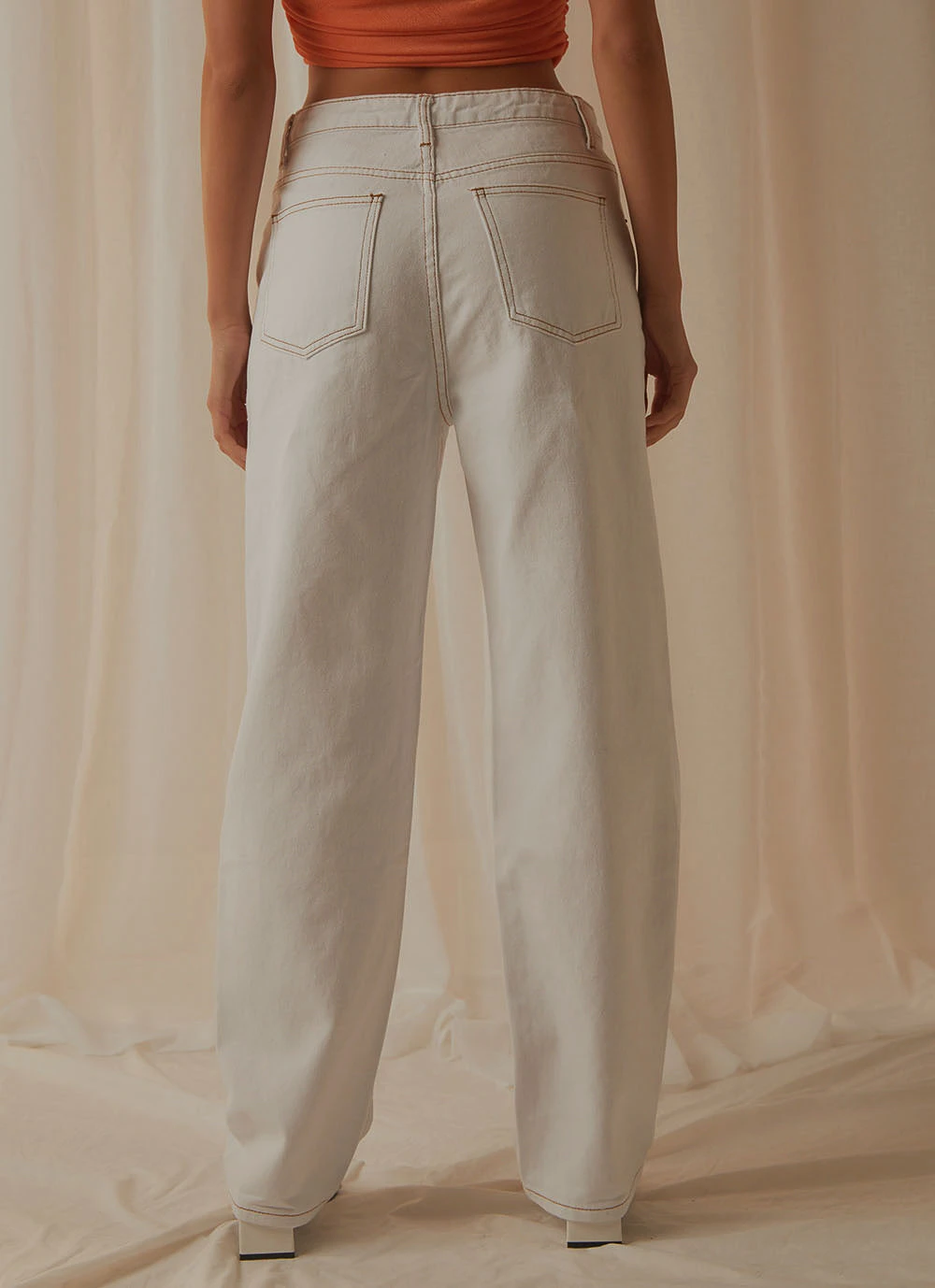 Lioness Fashion Lowrider Denim Jean - White New & Most Loved 5 Lioness Fashion Lowrider Denim Jean - White New & Most Loved