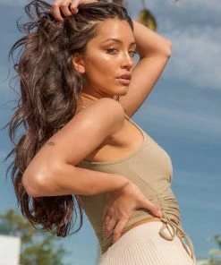 Peppermayo Exclusive New & Most Loved Girls Nation Top - Khaki