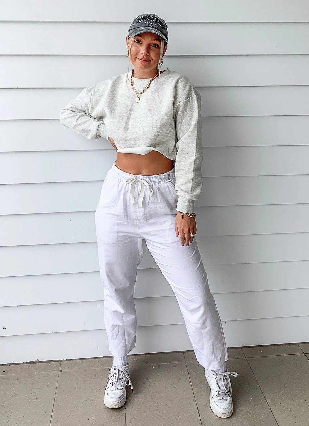 Nude Lucy Nude Classic Pant - White 1 Nude Lucy Nude Classic Pant - White